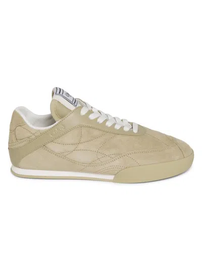 Chloé Women's Kick Quilted Low-top Sneakers In Brown
