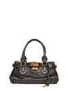 Chloé Women Kohl Brown Paddington Shoulder Bag In Multi