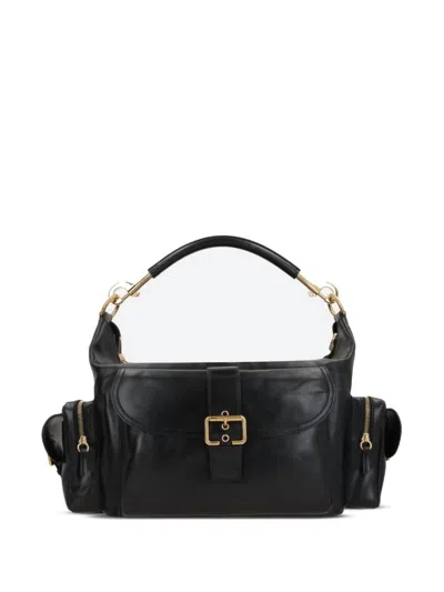 Chloé Camera Smooth Leather Bag In Black