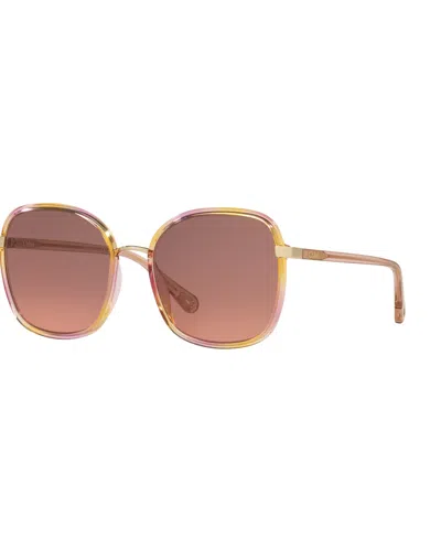 Chloé Women's Large Sunglasses, Ch0031s 6n000407 In Tortoise