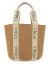 Chloé Large Woody Basket Tote Bag