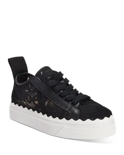 Chloé Tie Casual Sports Shoes In Black