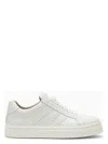 Chloé Lauren Leather Sneakers In White
