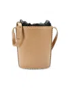 Chloé Women's Leather Bucket Bag In Beige