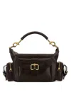 Chloé Chloe Chocolate Leather Camera Bag Handbag