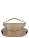Chloé Leather Camera Bag In Brown