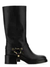 Chloé Black Leather Dakota Boots