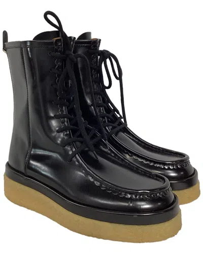 Chloé Women's Leather Jamie Polished Boot (authentic Pre-loved) In Black