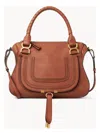 Chloé Chloe Women Brown Leather Medium Marcie Handbag