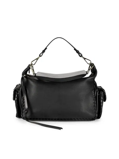 Chloé Women's Leather Shoulder Bag In Black