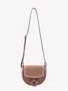 Chloé Chloe' Women Leather Shoulder Bag With Metal Ring
