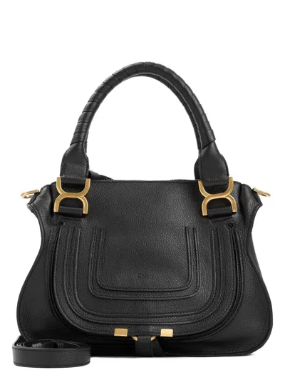 CHLOÉ WOMEN'S LEATHER SMALL MARCIE HANDBAG