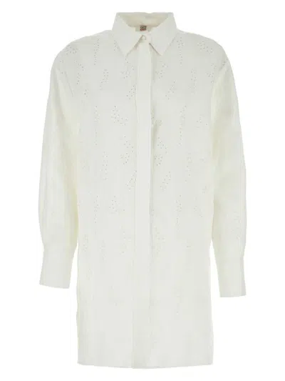 Chloé Women's Linen Patricia Chloã£â© X Eres Oversize Shirt