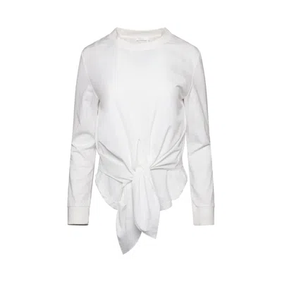 Chloé Women's Longsleeve Knot Top In Multicolor
