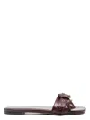Chloé Mules Mae Femme Rouge Taille 37 100% Cuir De Veau In Stormyred