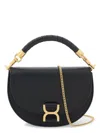 Chloé Leather Top Handle Bag In Black