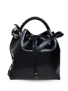 Chloé Marcie Bucket Bag In Black
