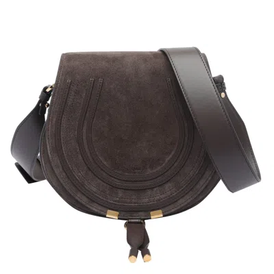 Chloé Chloe' Women Marcie Crossbody Bag In Brown