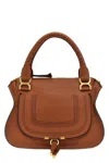 Chloé Chloe Women Brown Leather Medium Marcie Handbag In Brown