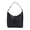 Chloé Small Tassel Leather Tote Bag In Black