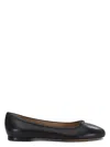 Chloé Chloe Leather Ballerina Flats Women In Black