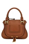 Chloé Chloe Women Brown Leather Medium Marcie Handbag In Brown