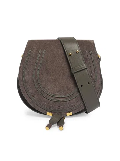 Chloé Women's Marcie Suede Crossbody Bag
