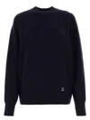 Chloé Chloe Women Midnight Blue Cashmere Blend Oversize Sweater