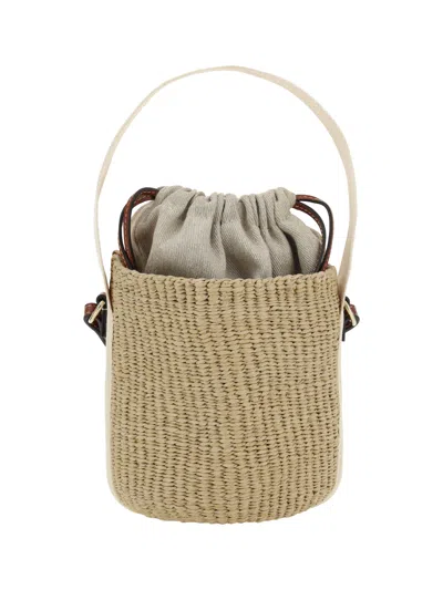 Chloé Women Mifuko Bucket Bag In White