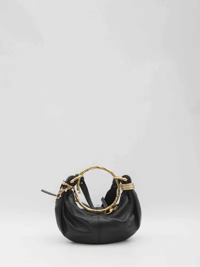 Chloé Chloe Women Mini Bracelet Hobo Bag In Black