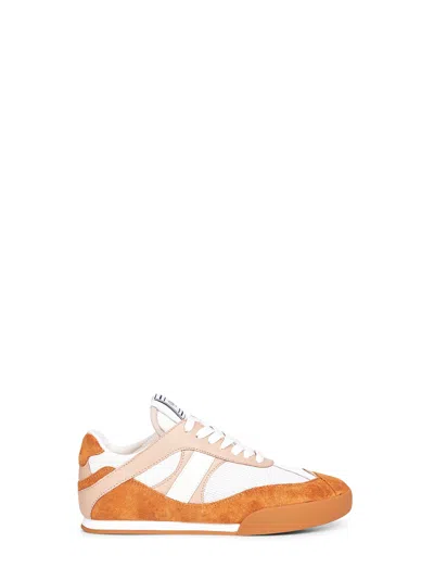 Chloé Women Multicolor  Kick Sneakers In Orange