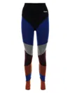 Chloé Multicolor Stretch Wool Blend Leggings