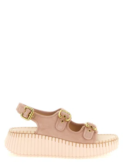 Chloé Women 'nama' Sandals In Neutral