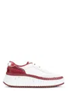 Chloé Red And White Sneakers
