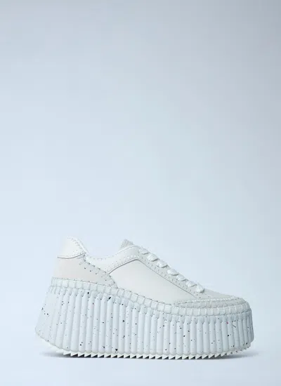 Chloé Women Nama Sneakers In White