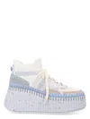 Chloé Nama Sneakers In Pearl Blue