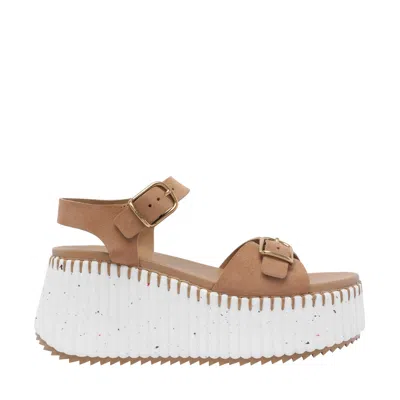 Chloé Chloe' Women Nama Wedged Sandals