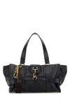Chloé Chloe Women Navy Blue Leather Kerala 25 Shopping Bag
