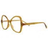 Chloé Women's Ch0004o 52mm Optical Frames In Gold