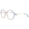 Chloé 52mm Round Optical Glasses In Multi
