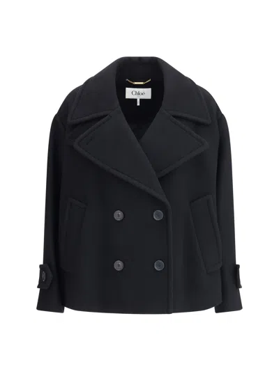 Chloé Women Oversize Short Coat