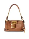 Chloé Chloe Women Biscuit Leather Small Paddington Shoulder Bag In Brown