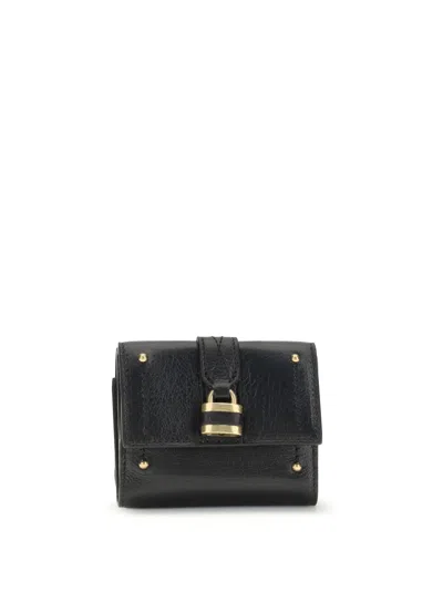 Chloé Women Paddington Wallet In Black
