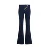 Chloé Women's Pant With Buttons In Blue