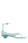 Chloé Chloe Women Pastel Light-blue Tpu Chloe Jelly Thong Sandals