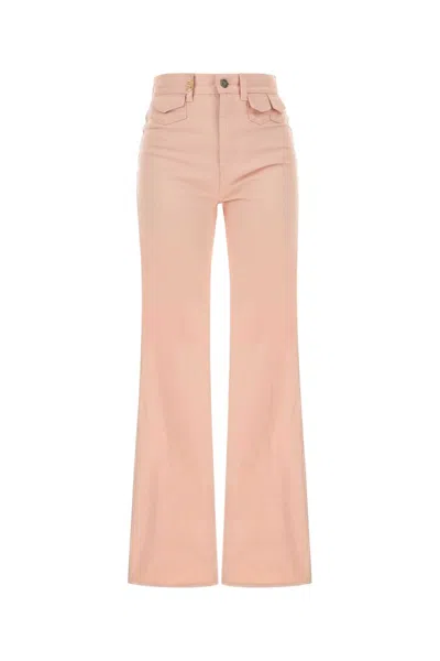 Chloé Chloe Women Pastel Pink Denim Jeans