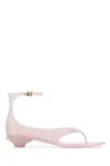 Chloé Chloe Women Pastel Pink Tpu Chloe Jelly Thong Sandals