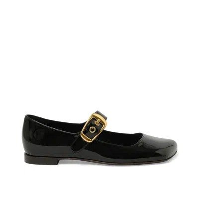 Chloé Women's Polly Flat Sandals In Black