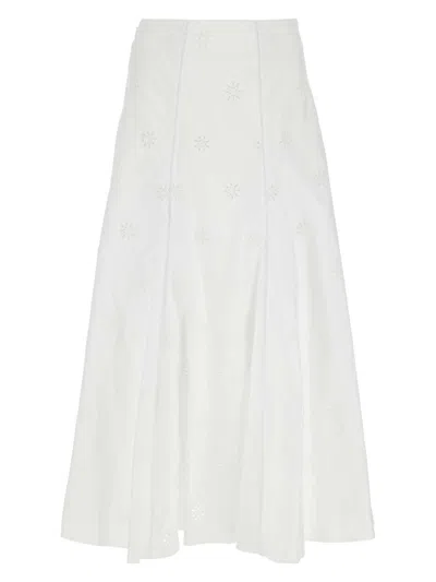 CHLOÉ WOMEN'S POPLIN SKIRT