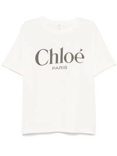 CHLOÉ CHLOE WOMEN PRINTED T-SHIRT